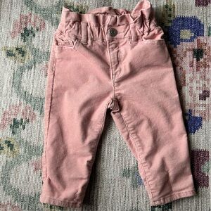 Gap Pink Corduroy Just Like Mom Pants 18-24m